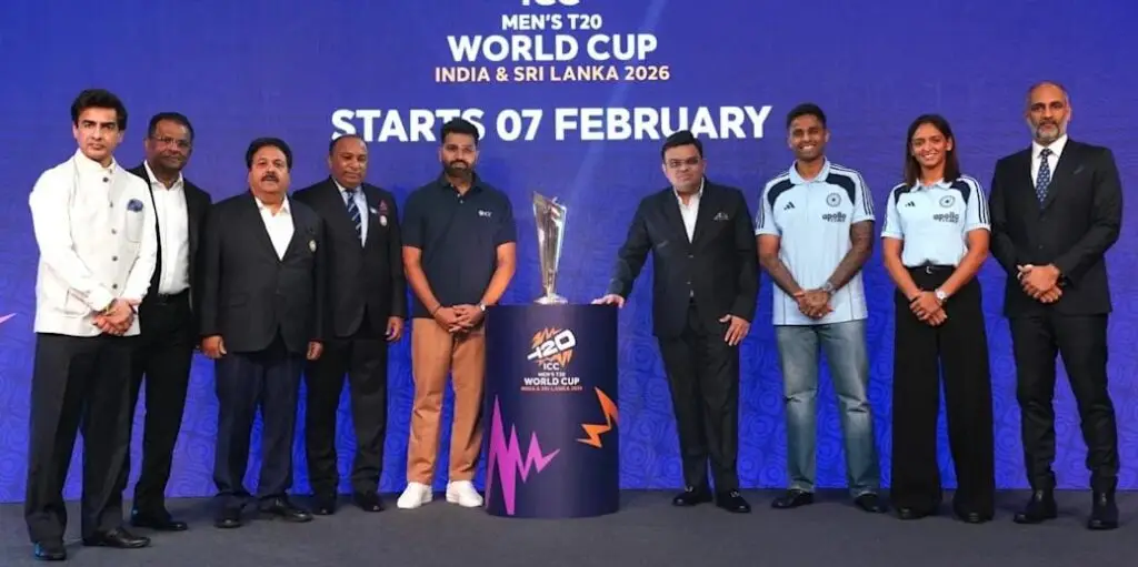 MENS T20 WORLDCUP 2026 SCHEDULE ANNOUNCEMENT BY ICC